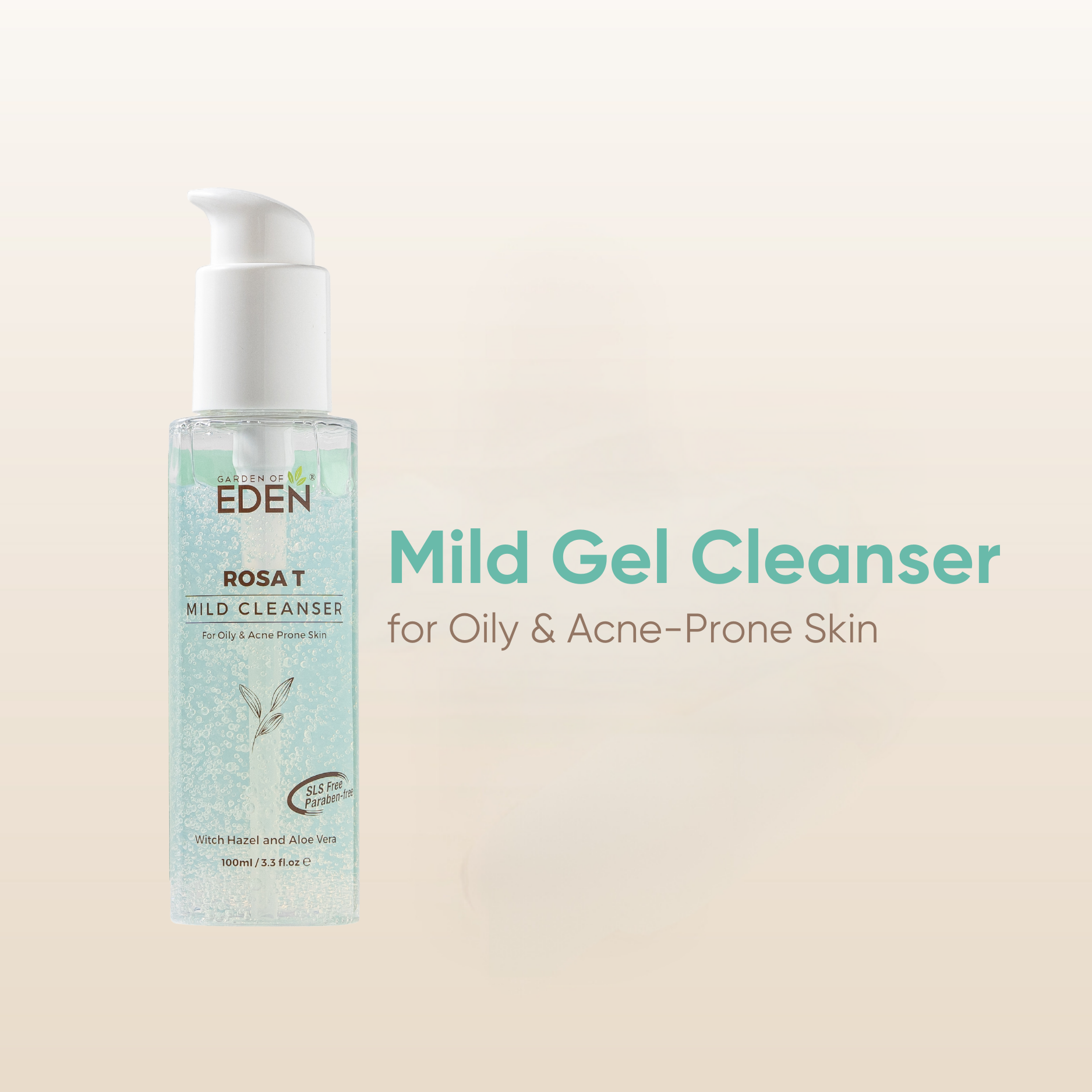 Rosa T Mild Gel Cleanser 100ml