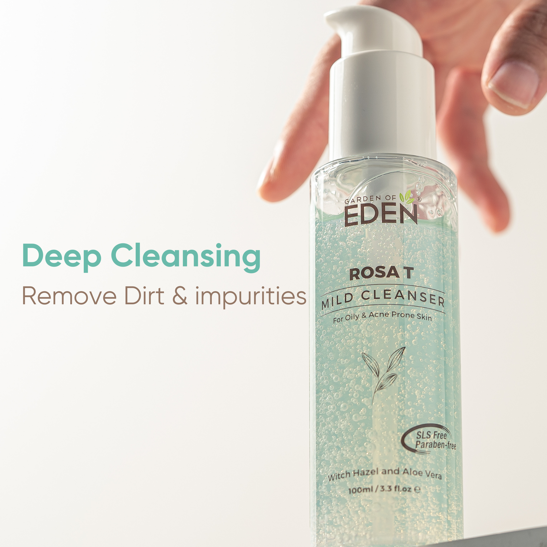 Rosa T Mild Gel Cleanser 100ml