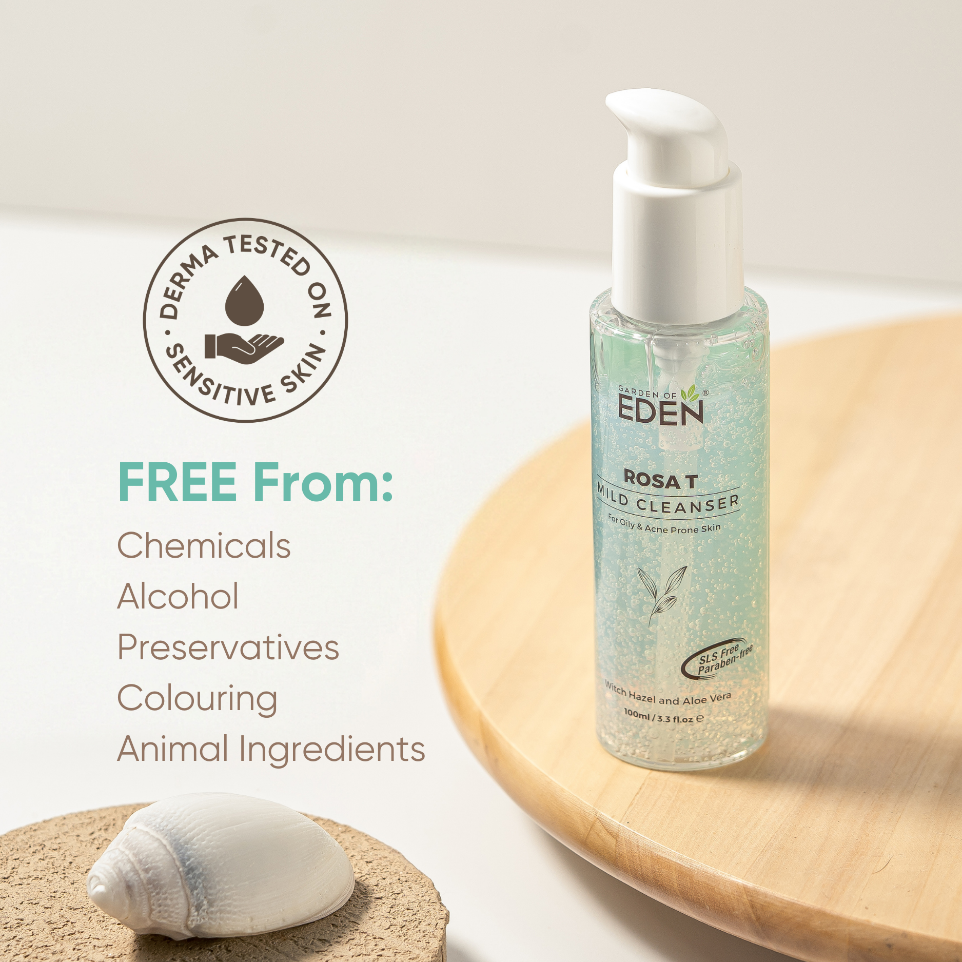 Rosa T Mild Gel Cleanser 100ml