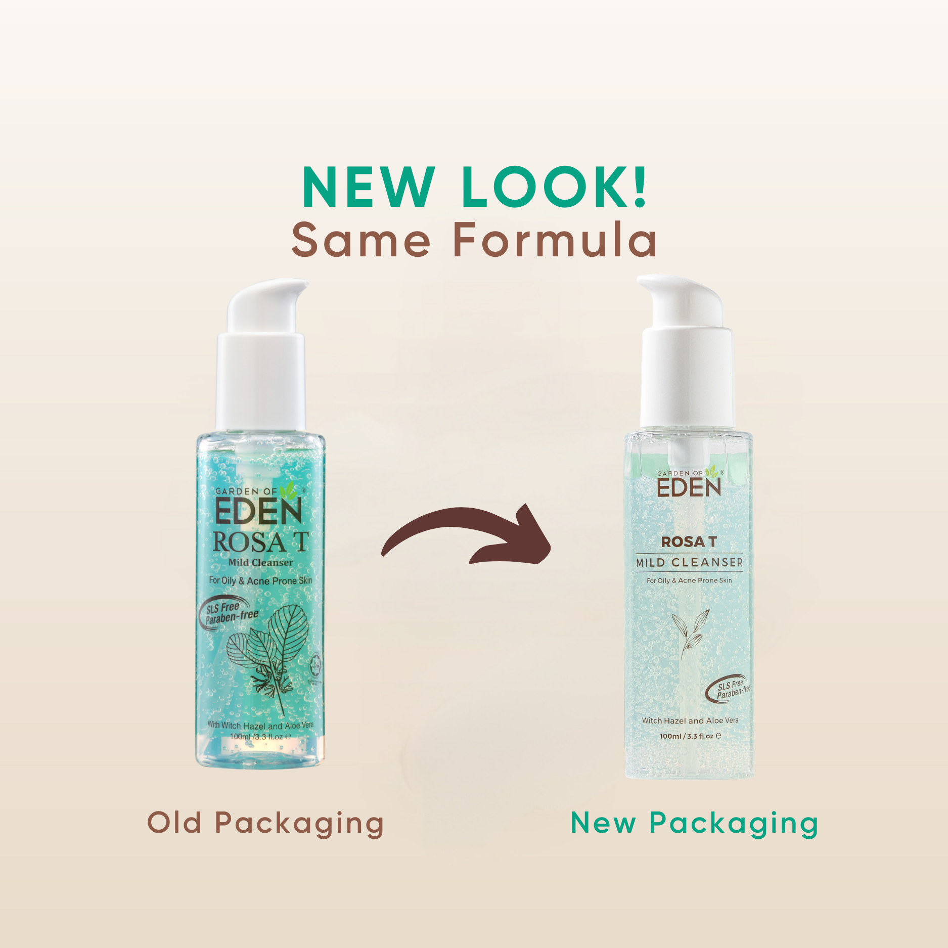 Rosa T Mild Gel Cleanser 100ml