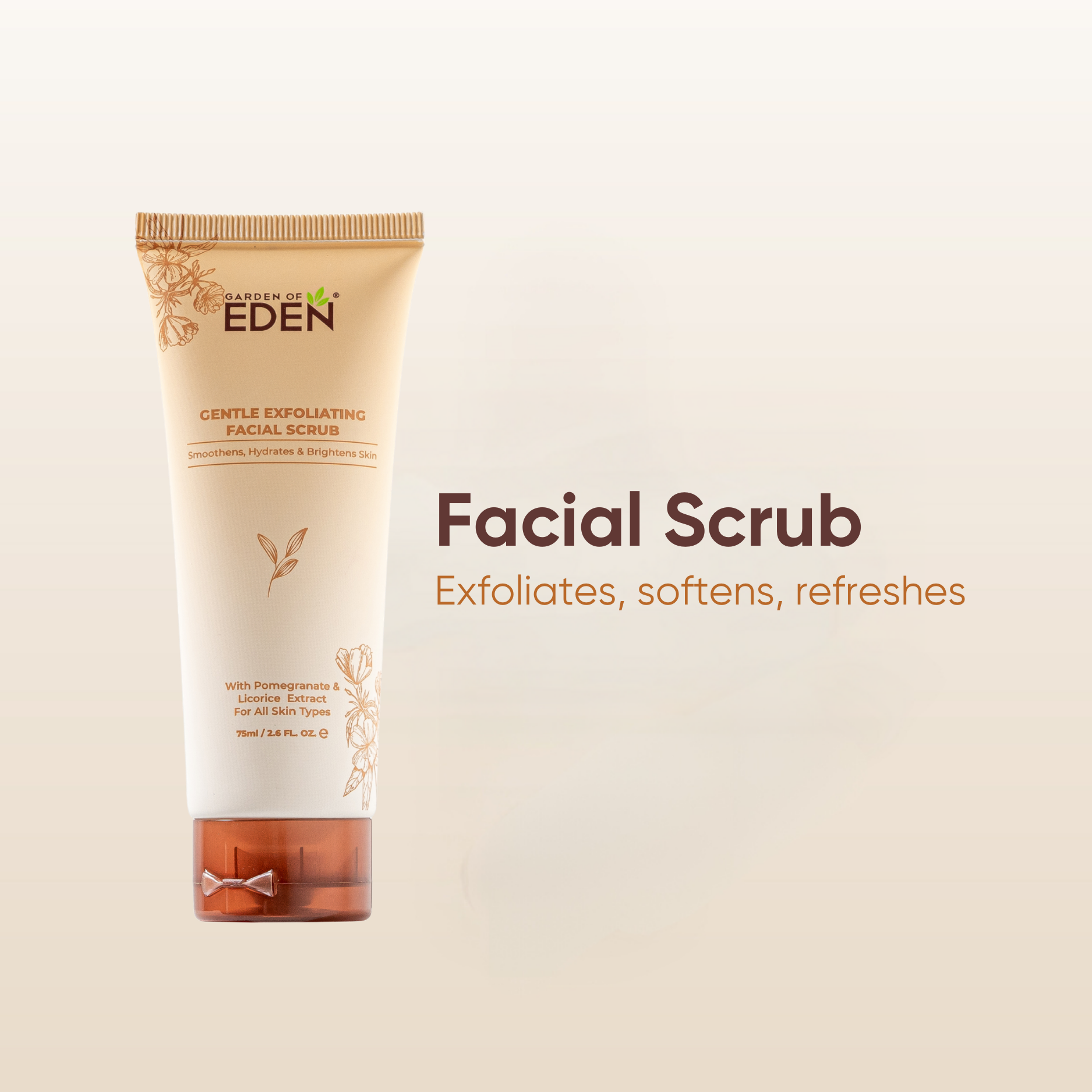 Gentle Exfoliating Facial Scrub 75ml