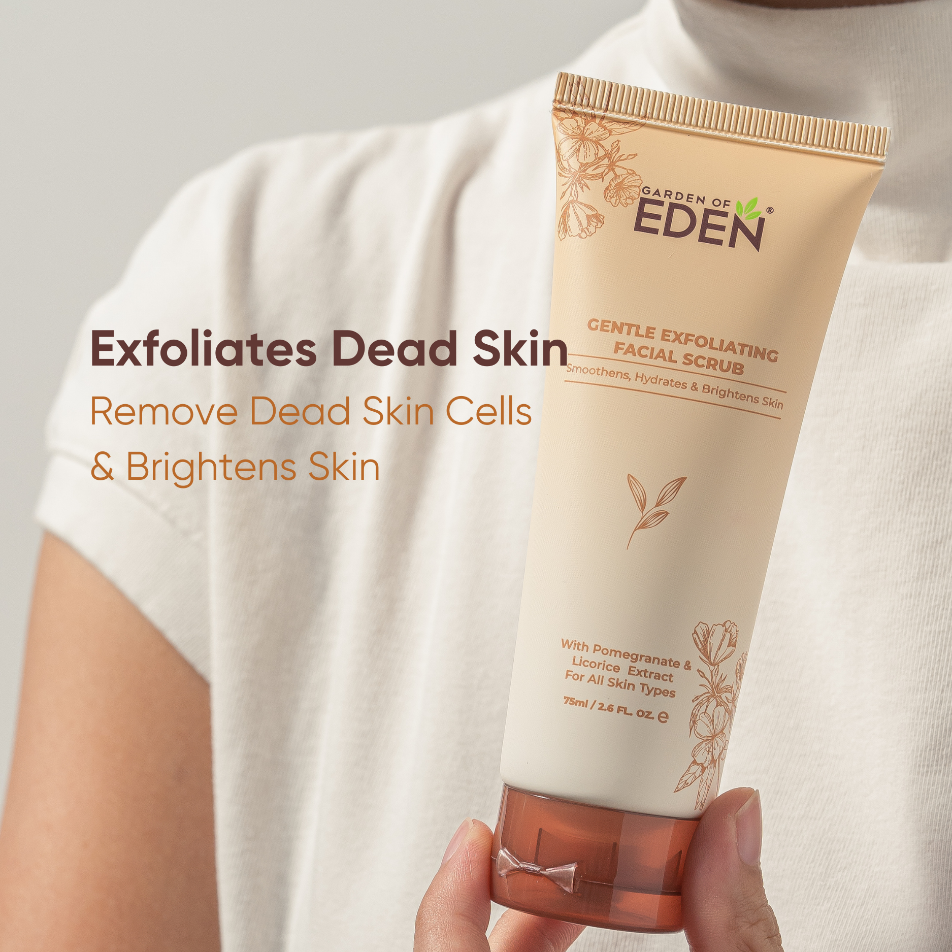 Gentle Exfoliating Facial Scrub 75ml