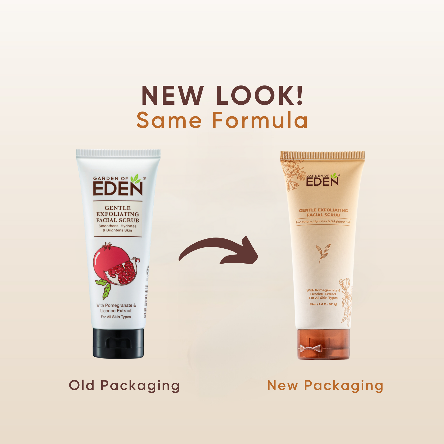 Gentle Exfoliating Facial Scrub 75ml