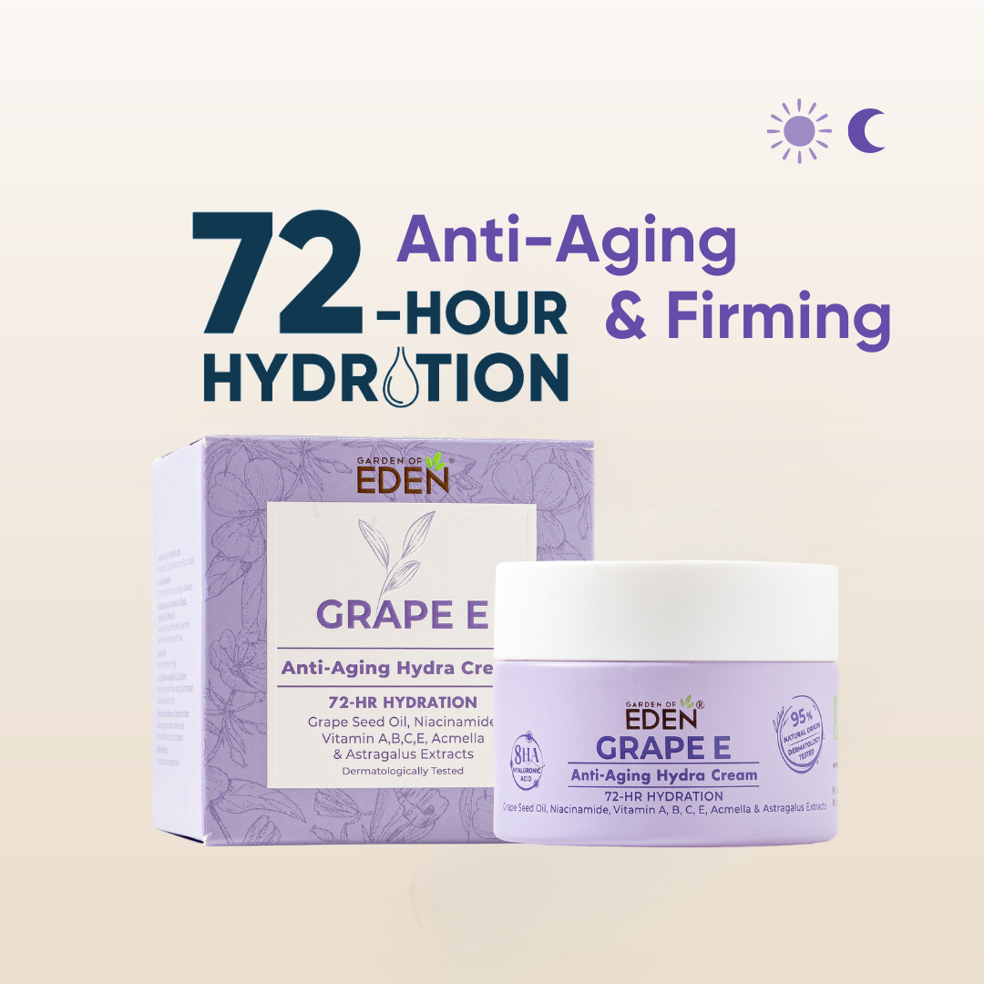 Grape E Anti-Aging Hydra Cream 50g
