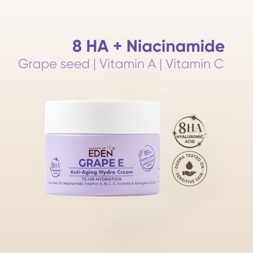 Grape E Anti-Aging Hydra Cream 50g