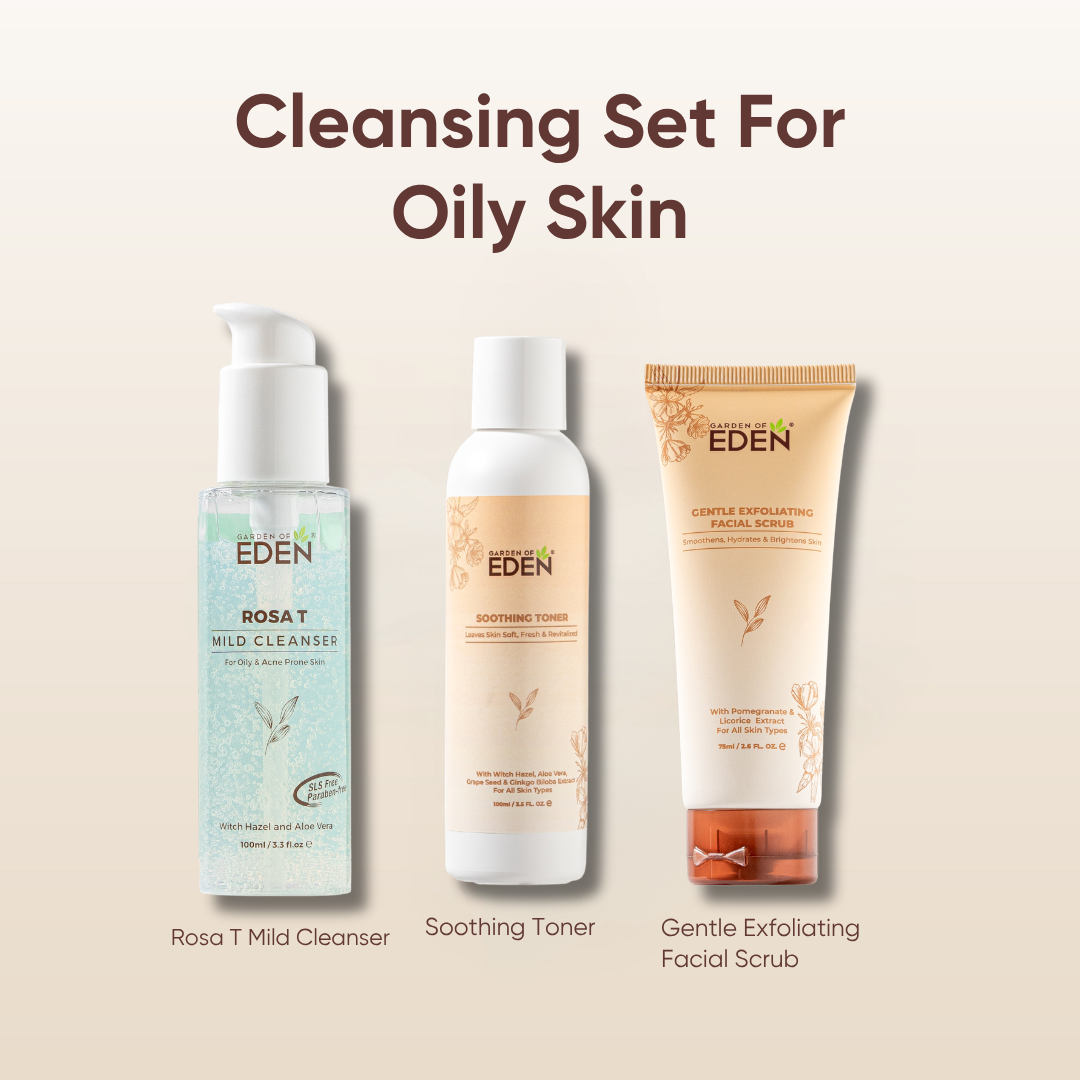 Cleansing Set for Oily Skin