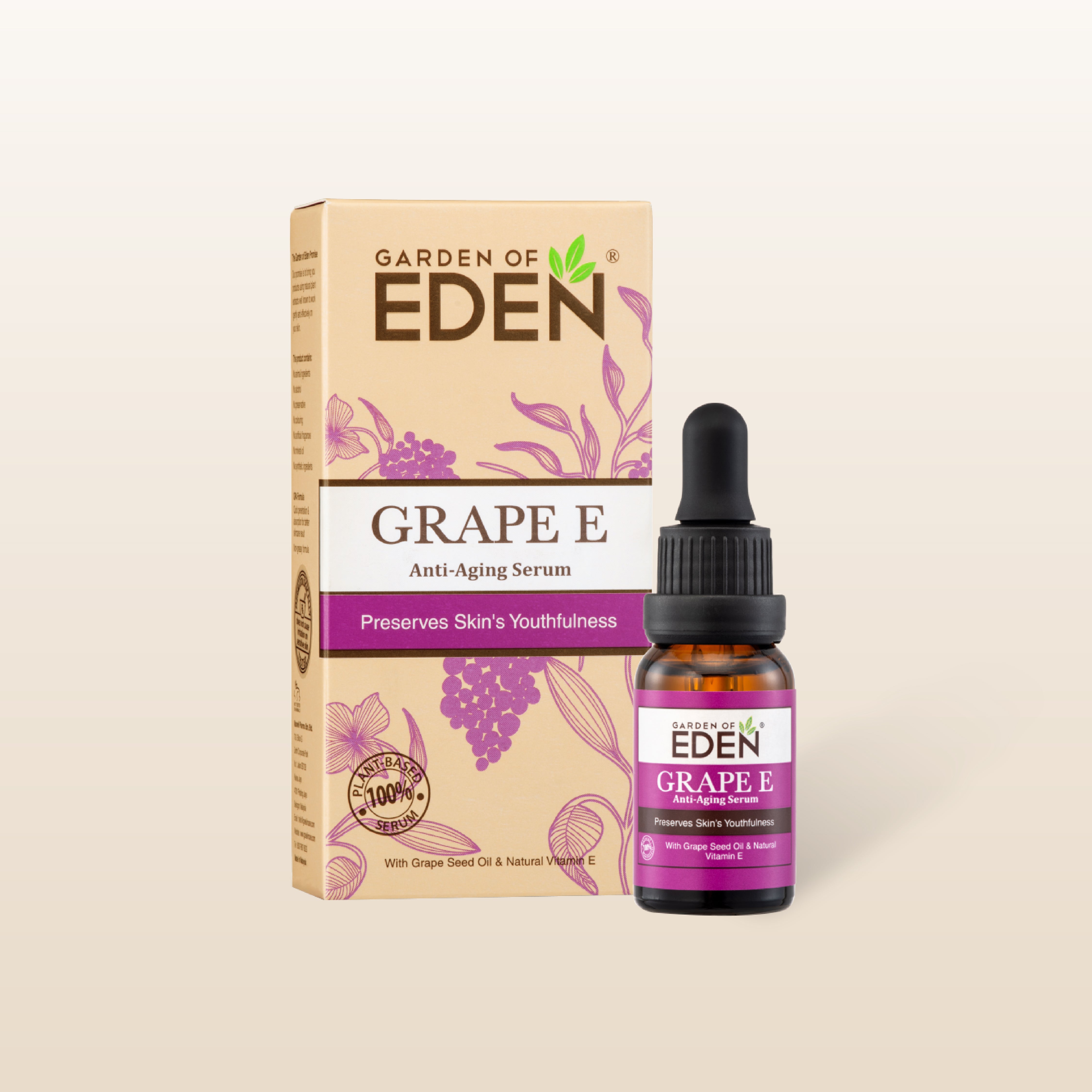 Grape E Anti Aging Serum 15ml (CLEARANCE SALE EXP: 02/2027)
