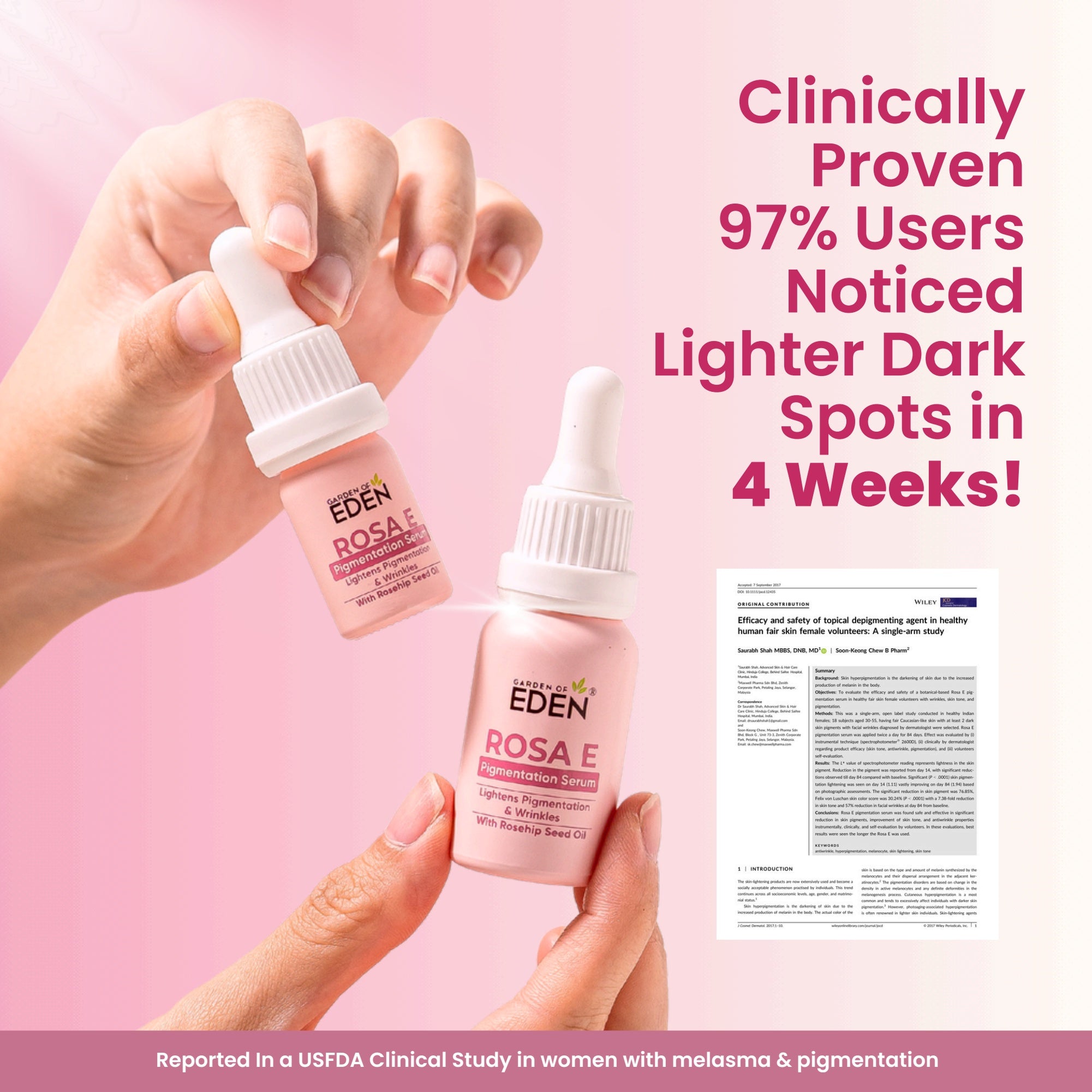 Rosa E Pigmentation Serum 15ml
