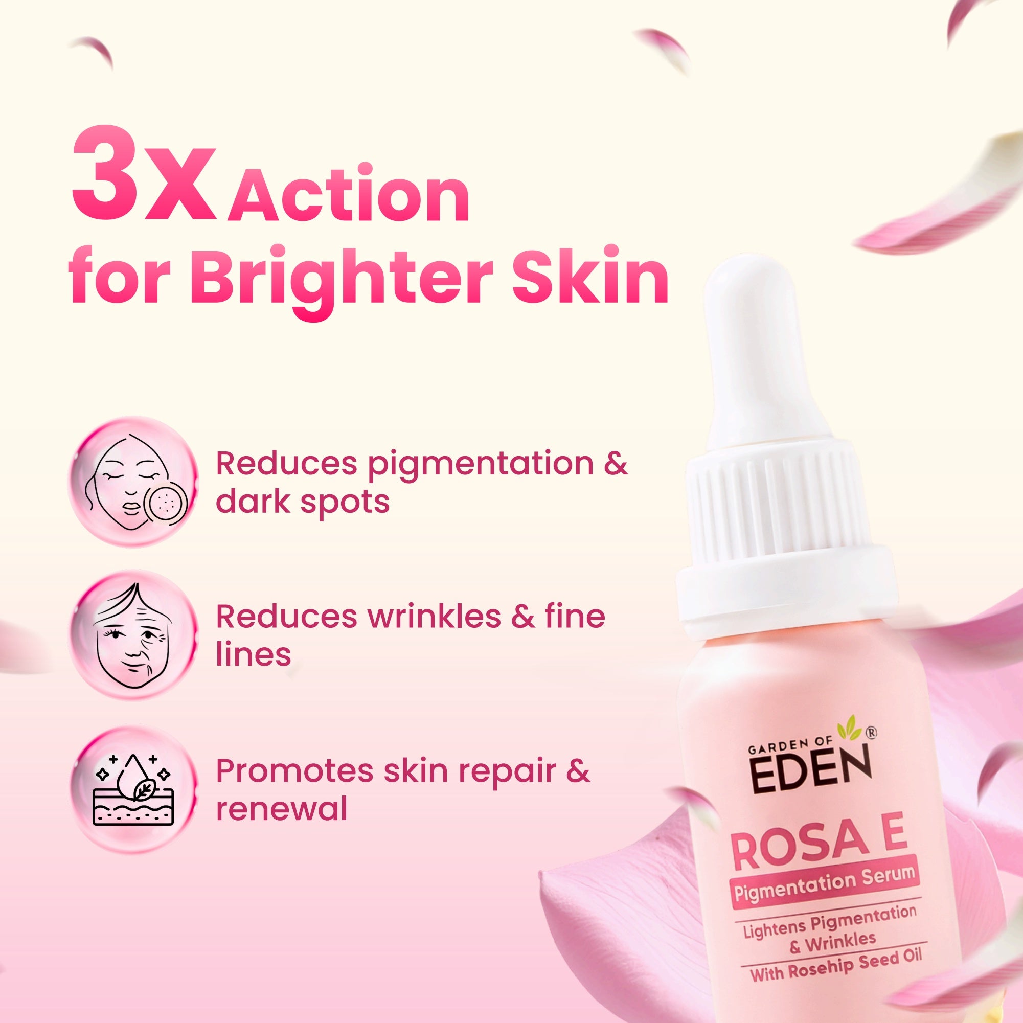 Rosa E Pigmentation Serum 15ml
