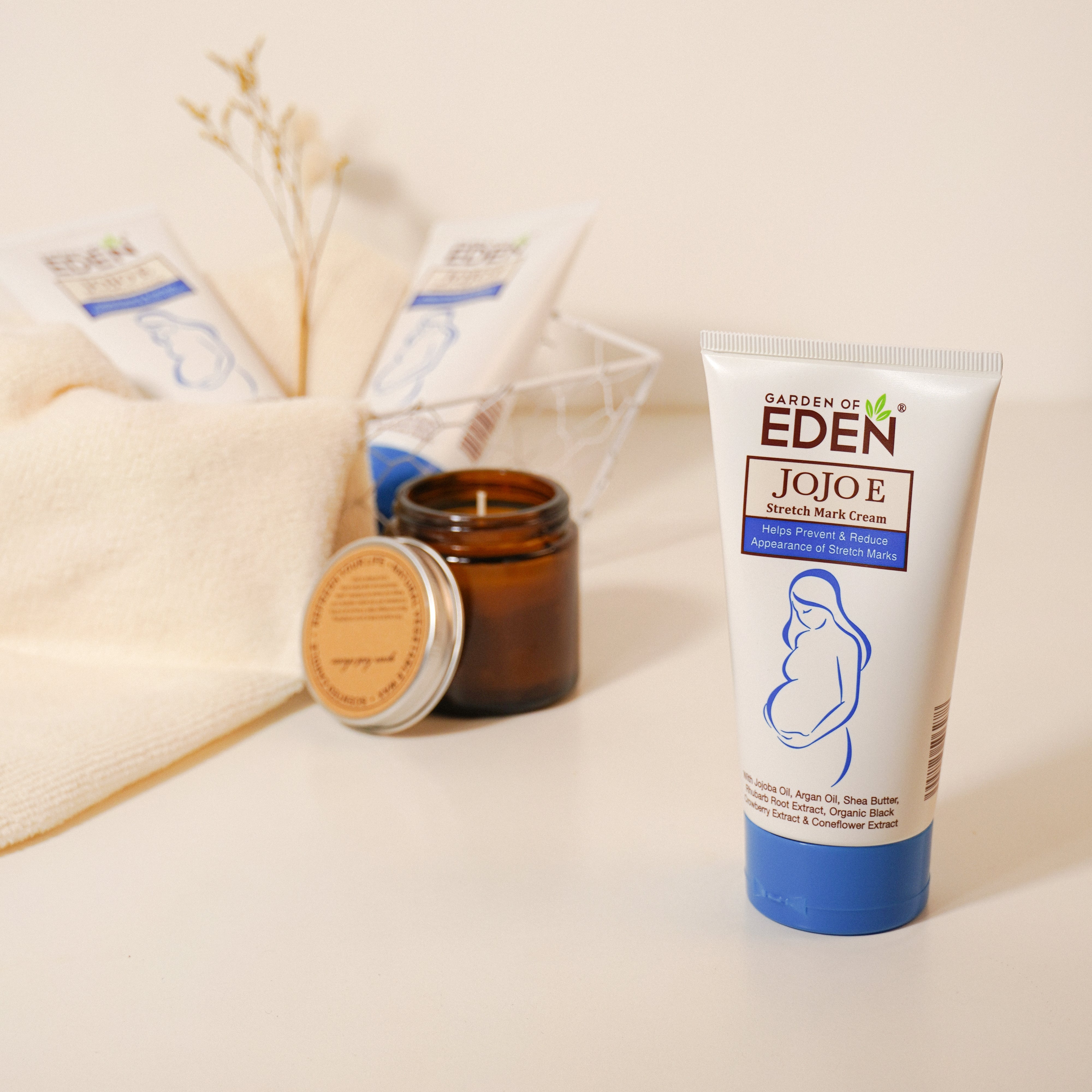 Jojo E Anti-Stretch Mark Cream 150g  (CLEARANCE SALE EXP: 09/2026)