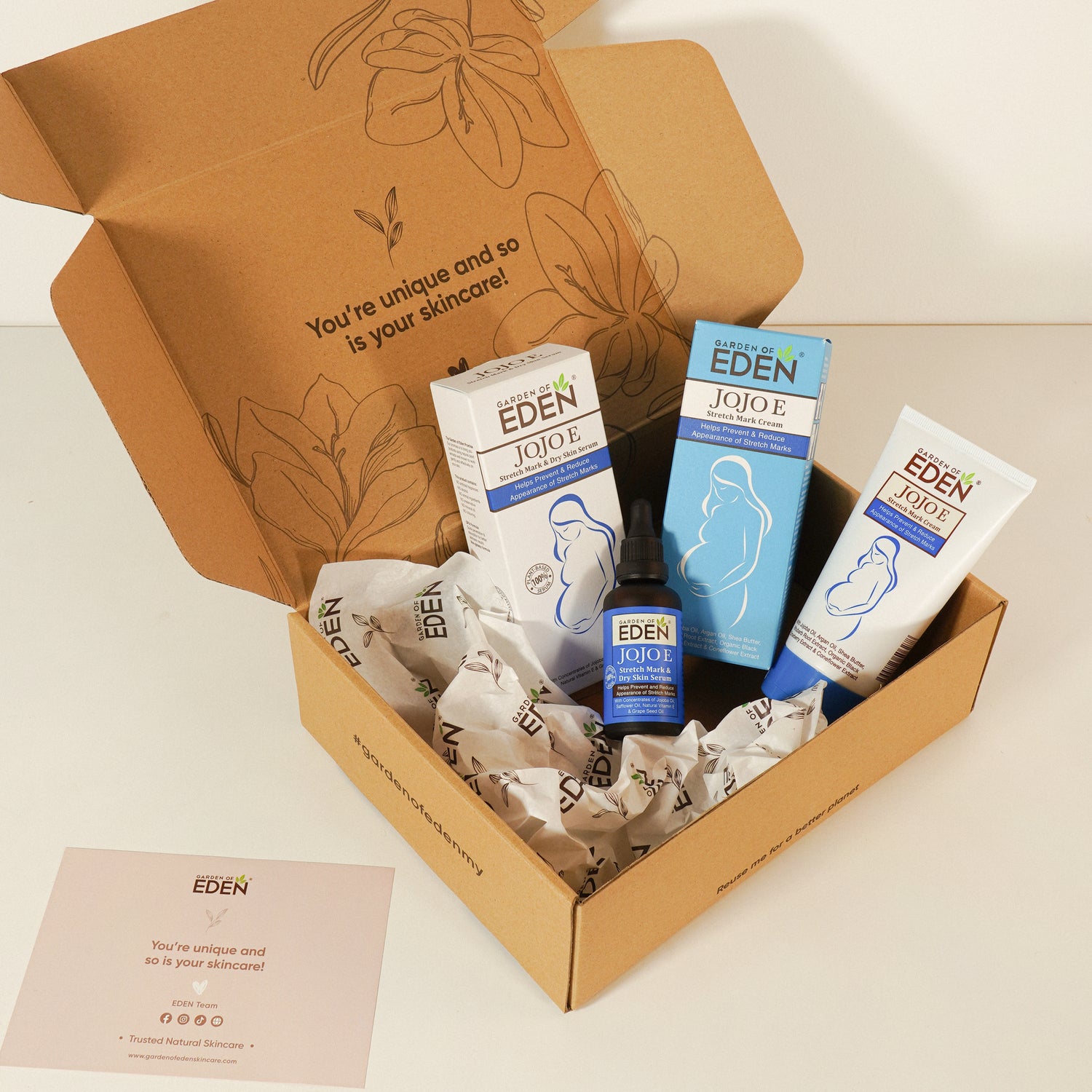 Jojo E Stretch Mark Gift Box
