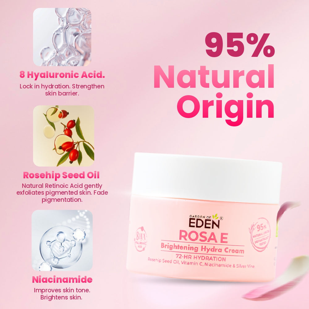 Rosa E Brightening Hydra Cream 50g