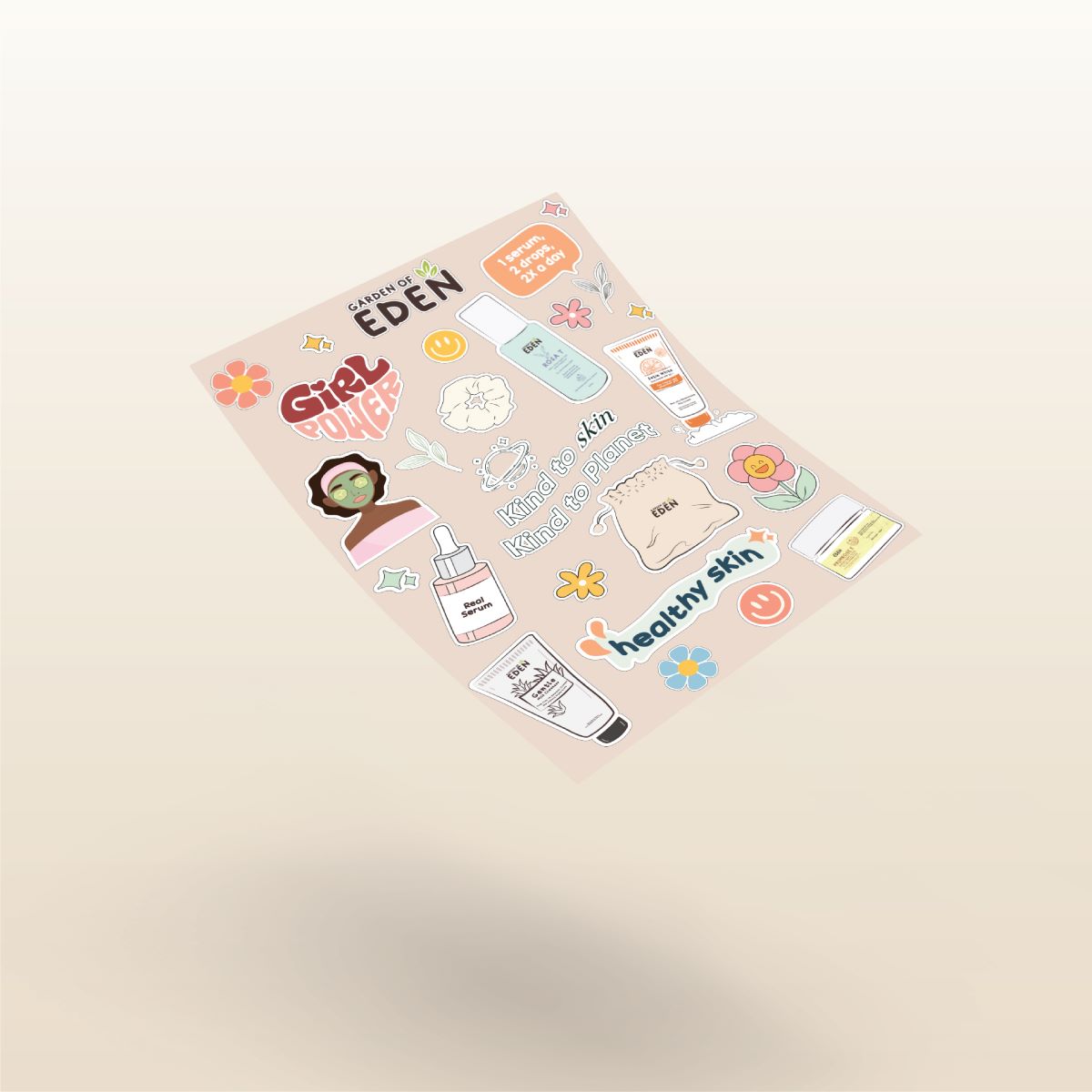 Garden of EDEN "Sho Cute" Sticker