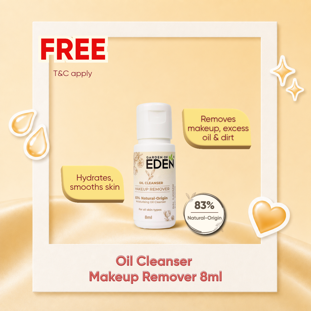 NEW! Oil Cleanser Makeup Remover 8ml Trial Size